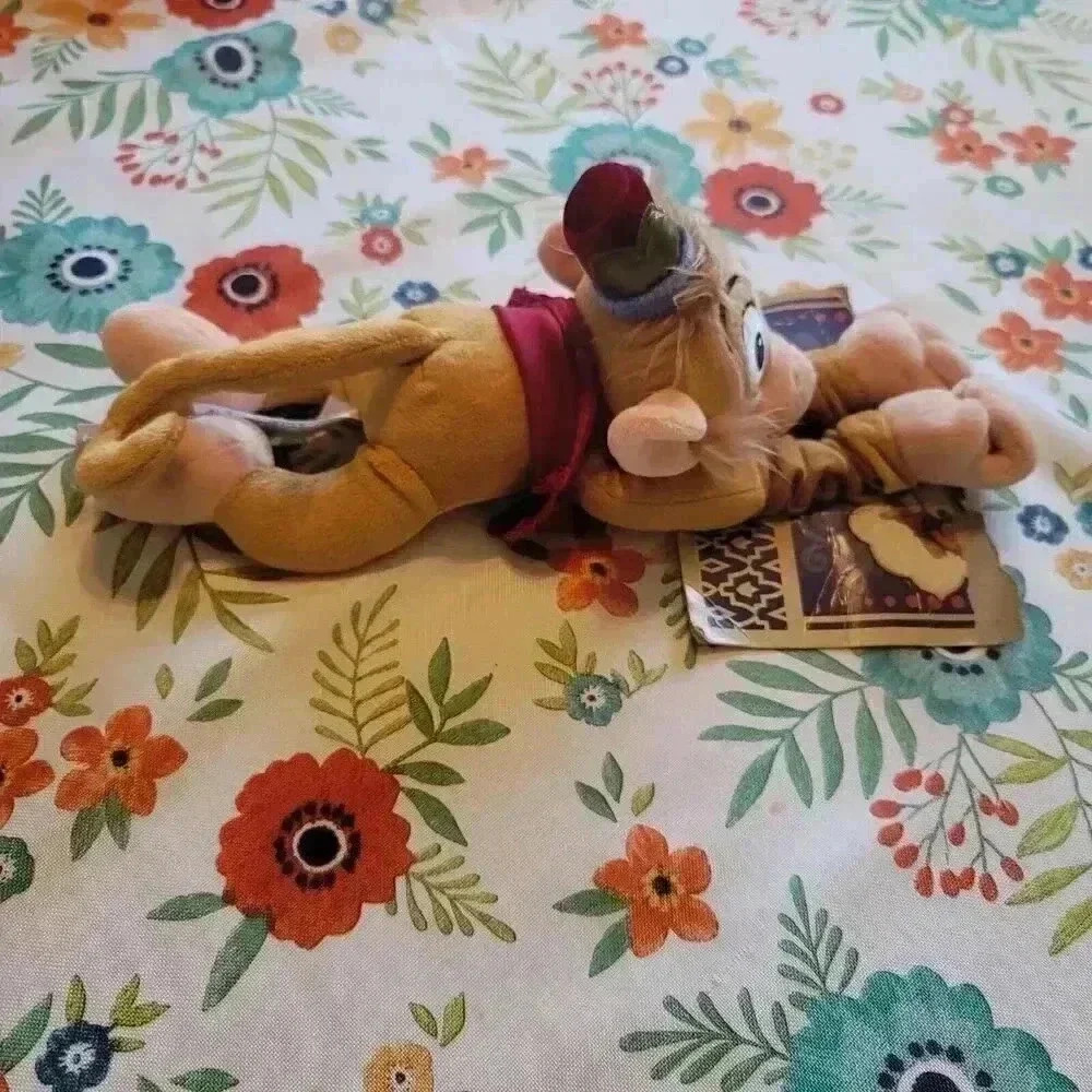 Disney Abu Plush Disney Store Stuffed Toy 10” Aladdin Monkey Stretch Arms Doll - Picture 3 of 7